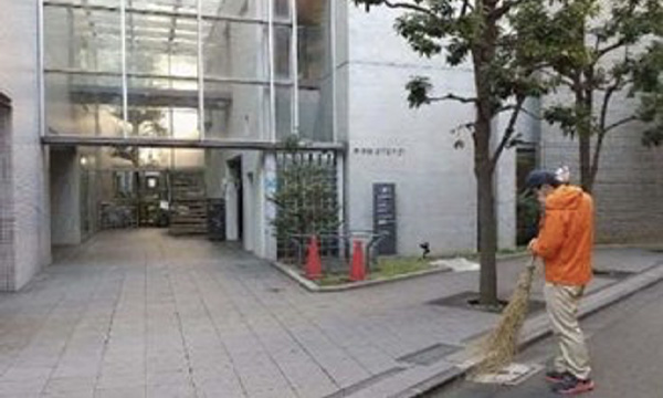 屋外清掃
